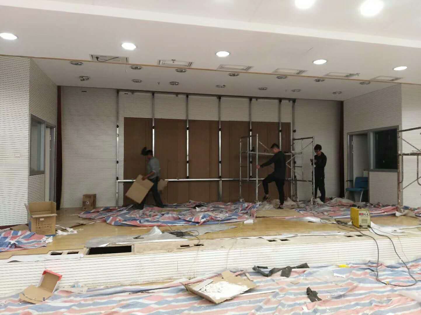 p1.875小間距LED顯示屏13平方正在施工